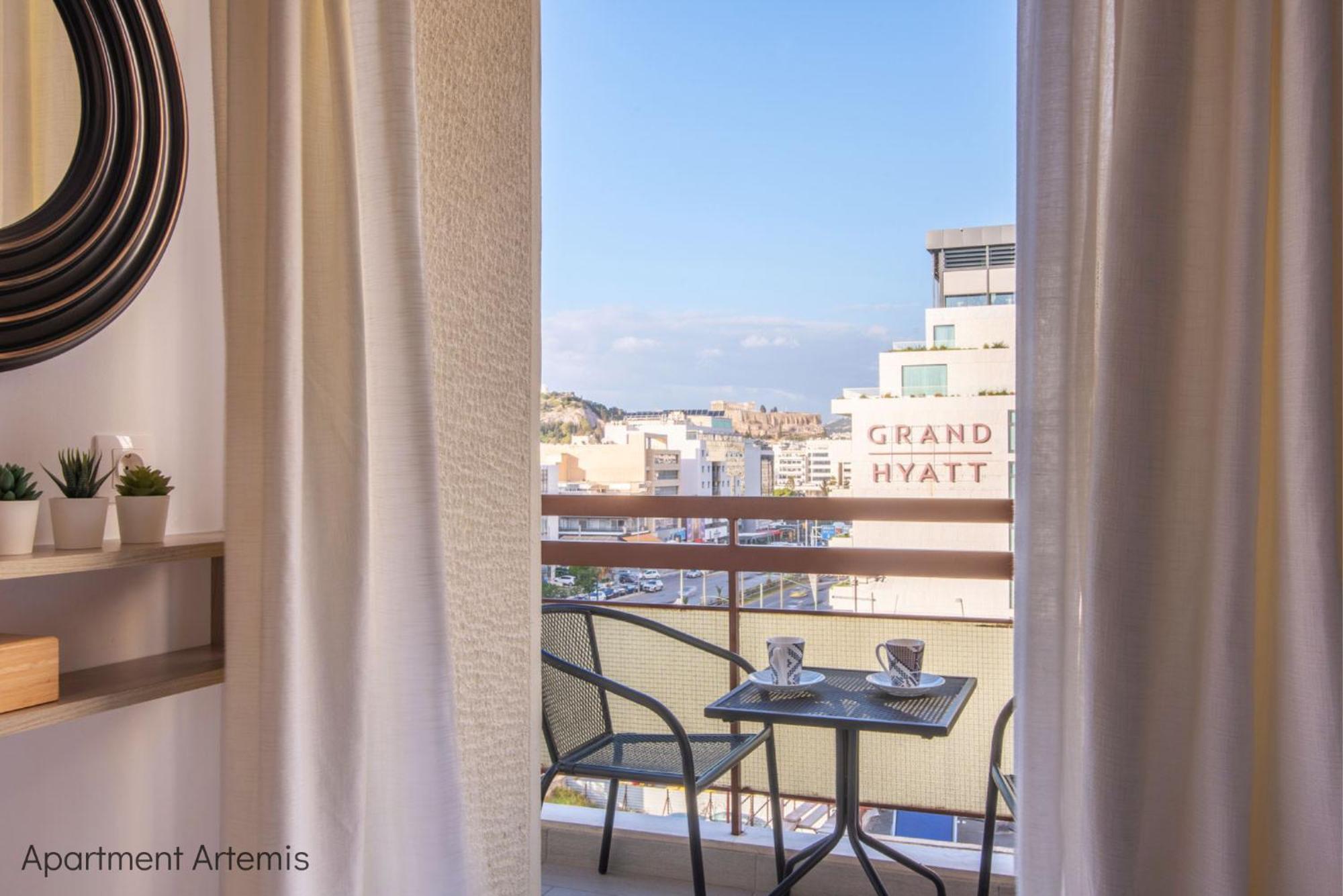 Apollo & Artemis By Heloni Apartments Atenas Exterior foto